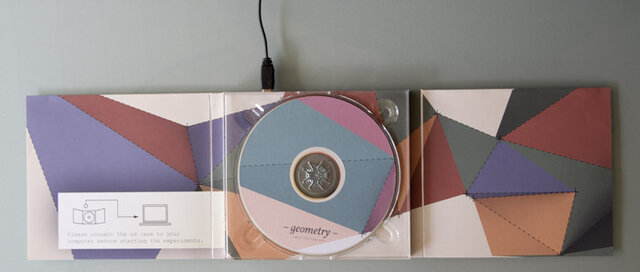 Geometry CD with Integrated Teensy in Case